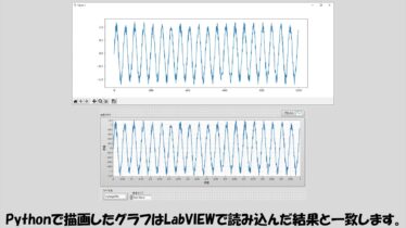 LabVIEWでtdms保存したファイルをPythonで解析する | マーブルルール